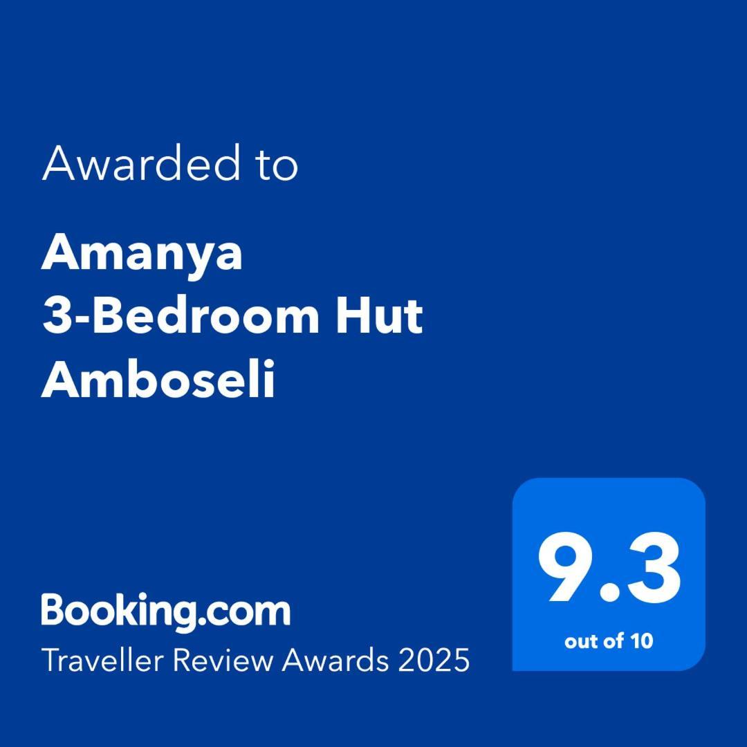 Amanya 3-Bedroom Hut Amboseli Kültér fotó
